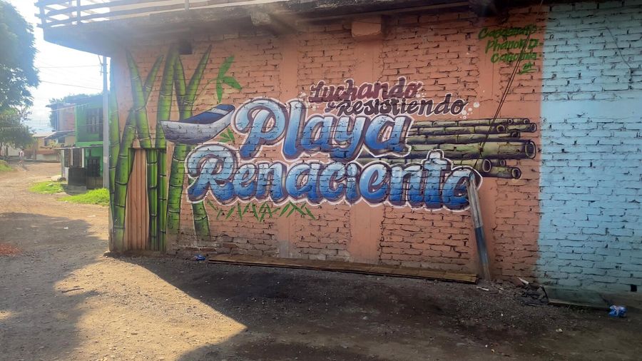 Mural de Playa Renaciente, en Cali